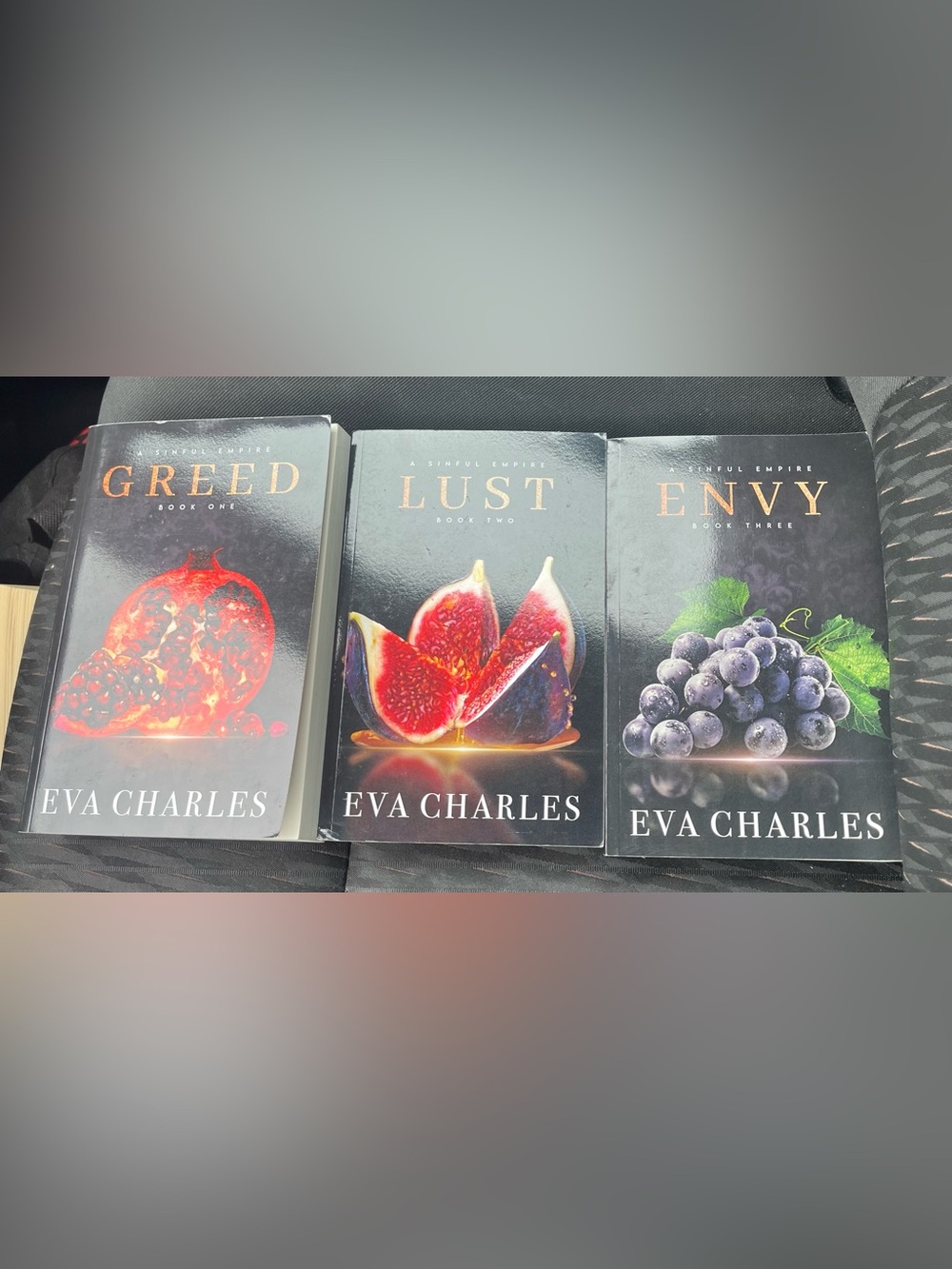 Eva Charles trilogy. Book 1..2.. and 3
